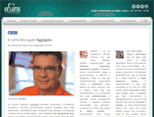 Tablet Screenshot of foggyogyasz.com